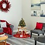 Nearly Natural 2-ft Frosted Pine Artificial Christmas Tree in Burlap Base (T1694)~#|#~FDEC1154-B4EB-4143-9210030A9C2B6C9B_sc7