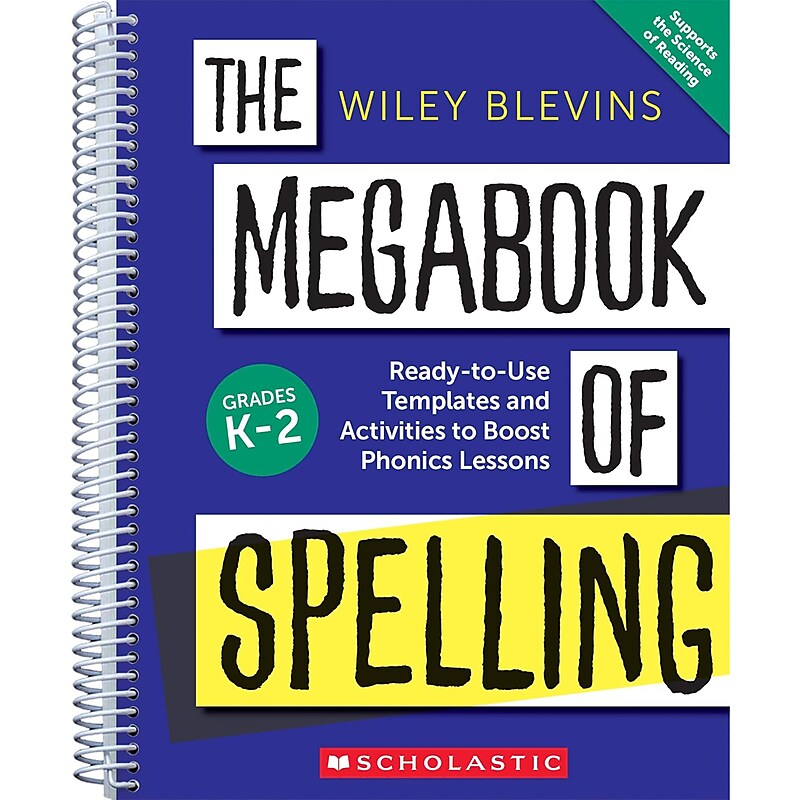 Scholastic Teaching Solutions The Megabook of Spelling: Grades K–2 (SC-9781546152545) image 1