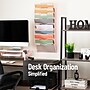 Mind Reader 8-Compartment Wall Mountable Metal File Organizer, Pink (MAG8C-PNK)~#|#~FDF0F173-8168-4ABE-87FEF54898DC4B7D_sc7
