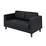 Flash Furniture Hercules Artemis LeatherSoft Reception Loveseat, Black (ZB89212SBLK)~#|#~FDF1AE05-487F-4AFE-A097968595B5C952_sc7