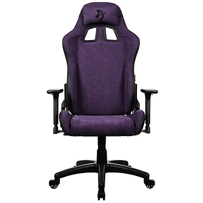 Arozzi Avanti Soft Fabric Ergonomic Racing Gaming Chair, Pure Purple (AVANTI-SFB-PPL) Sansujyuku sansujyuku.com