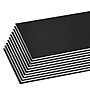 Bazic Foam Board, 20" x 30", Black, White Foam Core, 6/Bundle (BAZ594-6)~#|#~FDF93E32-611D-4967-A699EFAF4E89331A_sc7