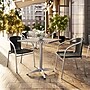 Flash Furniture Lila Indoor-Outdoor Table Set with 2 Chairs, 27.5" x 27.5", Aluminum/Black (TLH28SQ020BKCH2)~#|#~FE04A161-0EA7-4BD6-BD4FAB61ECA01788_sc7
