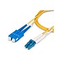 Startech 32.8' LC to SC (UPC) OS2 Single Mode Duplex Fiber Optic Cable (SMLCSC-OS2-10M)~#|#~FE07693E-52BA-49B5-8CB49336325F4C4D_sc7