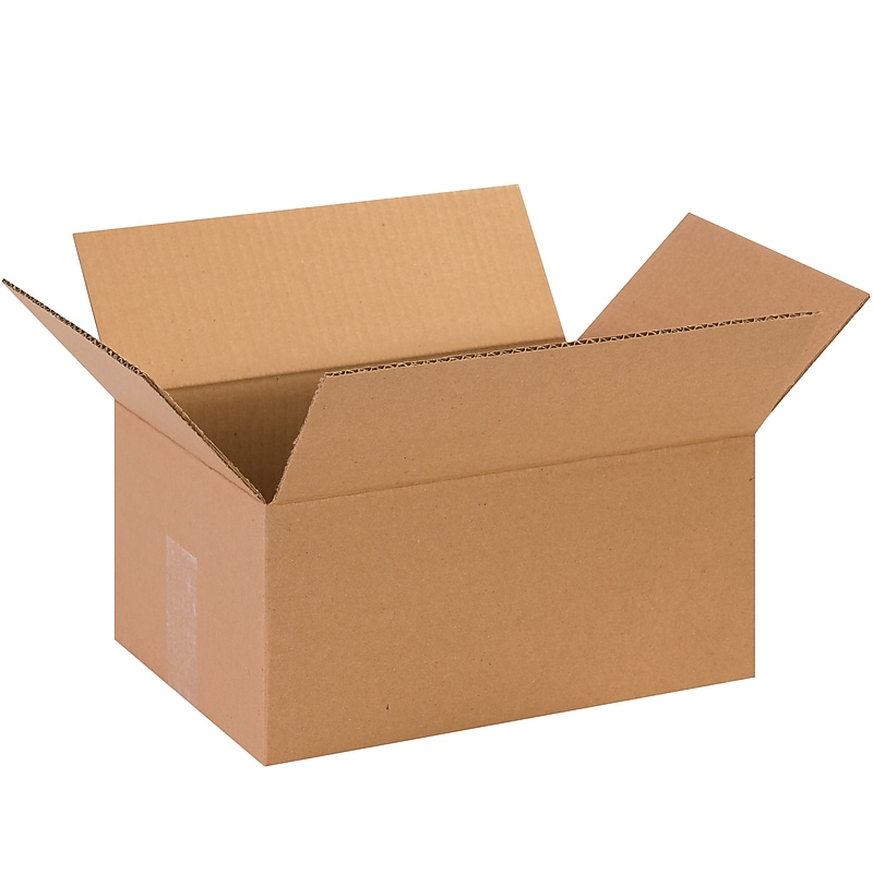 13" x 9" x 6" Shipping Boxes, 25/Bundle (1396) image 1