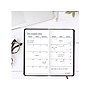 AT-A-GLANCE Fine Pocket Hardcover Diary, 3" x 6", Ruled, Black/Brown (74-02-05-25)~#|#~FE0975F0-85CC-4A57-A476BE9641E3A337_sc7