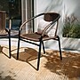 Flash Furniture Dark Brown Rattan Indoor-Outdoor Restaurant Stack Chair (TLH-037-DK-BN-GG)~#|#~FE0E9E0B-4750-499D-B762C48C2B9A6A54_sc7
