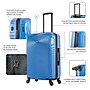 DUKAP Inception 25.98" Hardside Suitcase, 4-Wheeled Spinner, TSA Checkpoint Friendly, Blue (DKINC00M-BLU)~#|#~FE13FF7D-E8B1-4A5C-89A9E8BB59E4774F_sc7