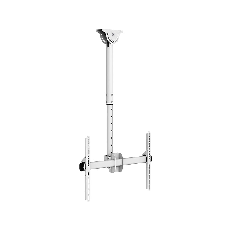 Mount-It! Full-Motion Ceiling TV Mount, 110 lbs. Max. (MI-509B_WHT) image 1