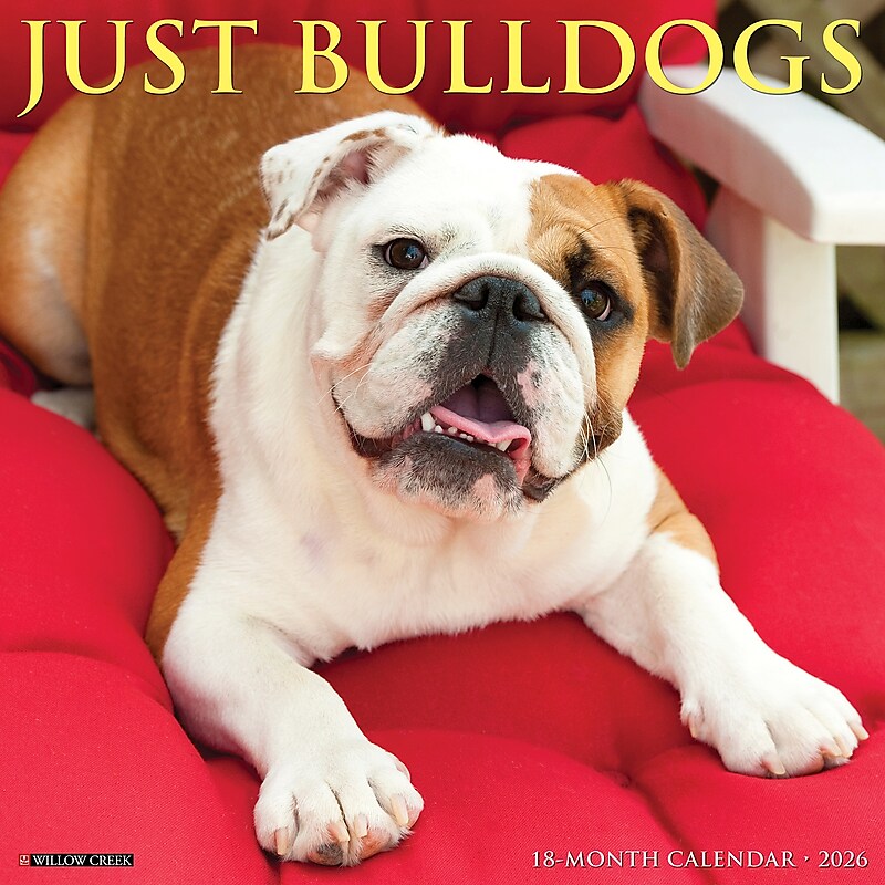2026 Willow Creek Bulldogs 12" x 12" Monthly Wall Calendar (50439) image 1