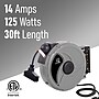 Hose Reel Pro 30 ft. Extension Cord Reel, 3-Outlet, 12 AWG, Gray (EC-GY-30)~#|#~FE2213CB-5C15-400A-B642FF461EC08CEE_sc7