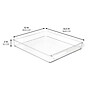 iDESIGN Refrigerator Bins, Clear, 6/Set (27849M6)~#|#~FE2D804A-019D-4F07-BD32D857BCCFB848_sc7