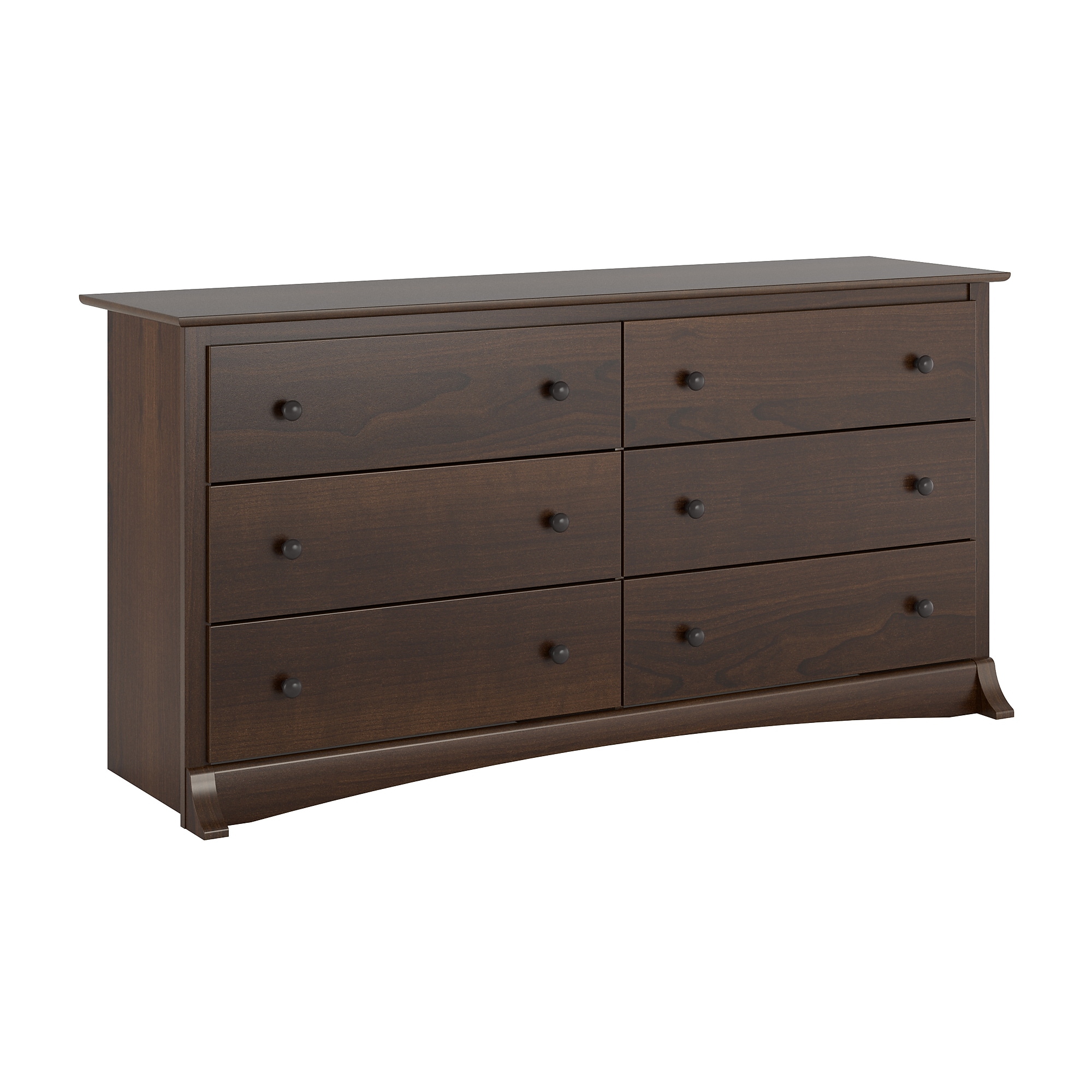 Prepac Fremont 29″ 6-Drawer Dresser, Espresso (EDC-6330-K) Sansujyuku sansujyuku.com
