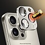 SaharaCase Ultra-Strong Camera Lens Protector for Apple iPhone 16 Pro and 16 Pro Max, Natural Titanium, 2/Pack (ZD00163)~#|#~FE317729-7C8B-4D15-96F1852CB43F5000_sc7