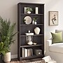 Bush Furniture Cabot 66" 5-Shelf Bookcase with Adjustable Shelves, Heather Gray (WC31766)~#|#~FE3590EB-D06A-4335-8A7ABD5BC4DC45C6_sc7