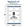 Avery  3" Blank Price & Merchandise Tags, White, 80/Carton (S00-FFQ-PRMWT10)~#|#~FE360E2A-E1E0-4927-8C52D349839C8061_sc7