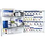 SmartCompliance Metal First Aid Cabinet, ANSI Class B, 100 People, 391 Pieces (91376)~#|#~FE36FE37-7E2E-4780-A30166E738FA69F4_sc7