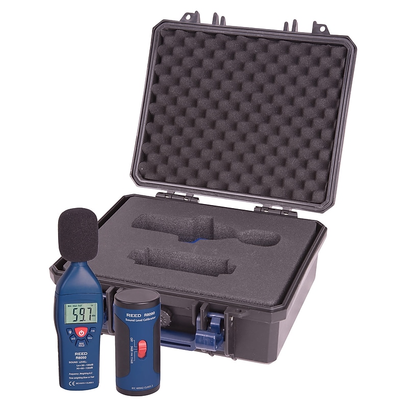 REED R8050-KIT Sound Level Meter and Calibrator Kit image 1