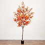 Nearly Natural 8' Autumn Oak Artificial Fall Tree (T4809)~#|#~FE3C8641-FE72-42F0-9CE6105A6E934AAC_sc7