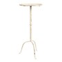 Storied Home Metal Martini Cocktail Table, Antique White (EC1447)~#|#~FE40A8E4-4B5D-4F6F-9BFD101AE0D0D56C_sc7