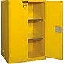 Global Industrial Flammable Cabinet, Manual Close Double Door, 90 Gallon, 43"W x 34"D x 65"H~#|#~FE4773B9-6BA6-440B-99052106AA98BB6B_sc7