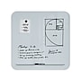 U Brands Magnetic Glass Dry-Erase Board, 35" x 35" (4848U00-01)~#|#~FE48896B-60B0-4960-B1CB938D2CFC314B_sc7