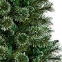 Nearly Natural 8-ft Wisconsin Slim Snow Tip Pine Artificial Christmas Tree with 600 Clear LED Lights (T3050)~#|#~FE4985EF-B0DD-4B39-A5C1E8E6685EE3FC_sc7