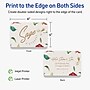 Avery Rectangle Rounded Corners Matte Blank Card, White, 20/Pack (19479399784)~#|#~FE4A6FE2-E4B0-48B4-B36DCF63103F7C82_sc7