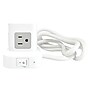 RAYOVAC 5-Outlet 3-USB Port Power Cube Surge Protector with Flat Plug, 5-ft., 540 Joules, White (SS-P927)~#|#~FE4B51B5-2E81-482F-AF70F07874519A52_sc7