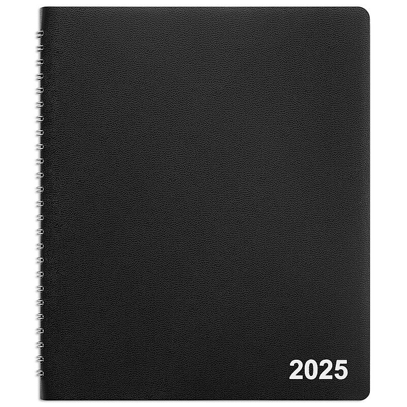 2025 Staples 7" x 9" Weekly & Monthly Appointment Book, Assorted Colors (ST58447-25) image 1
