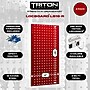 Triton Products LocBoard 18" x 36" x 9/16" Steel Square Hole Pegboards, 2/Set (LB18-R)~#|#~FE518A75-BDBD-4005-8E64E851D4A03E4F_sc7