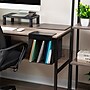 Mind Reader Slide-On Under Desk Metal Front Loading Letter Tray, Letter Size, Black (VUDESK-BLK)~#|#~FE5430AE-3E90-46F7-871AA14B49DEFEC6_sc7