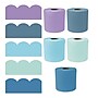 Carson Dellosa Education Bulletin Board Border Set 5 rolled borders Boho Blues~#|#~FE5451B5-3CA5-4B81-8134FBCB48892A7C_sc7