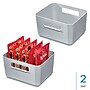 iDesign Pantry Plastic Organizers, Gray (28225M2)~#|#~FE565B77-3CDE-458B-8DFF2A2B635762F0_sc7