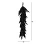 Nearly Natural Artificial Real Touch Halloween Black Norfolk Island Pine Garland, 4' (W1381)~#|#~FE5679E3-4044-4B8E-9E0AC78F4E458645_sc7