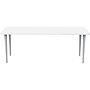 Safco Rumba Training Room Table, 24" x 72", Designer White (RBA7224PGSLDSWT)~#|#~FE570333-8142-41FD-A88F8622B3D895A7_sc7