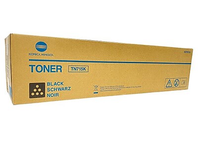 Konica Minolta TN715K Black Standard Yield Toner Cartridge (ACP8130) Sansujyuku sansujyuku.com
