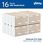 Kleenex Recycled C-Fold Paper Towels, 1-ply, 150 Sheets/Pack, 16 Packs/Carton (01500)~#|#~FE59FC58-9F8A-4890-AA25BB1A8A8EE385_sc7