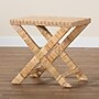 bali & pari Farica Natural Rattan and Mahogany Wood Bench, Natural (217-12729-HiT)~#|#~FE607019-F695-4367-909F9AD11F593B19_sc7