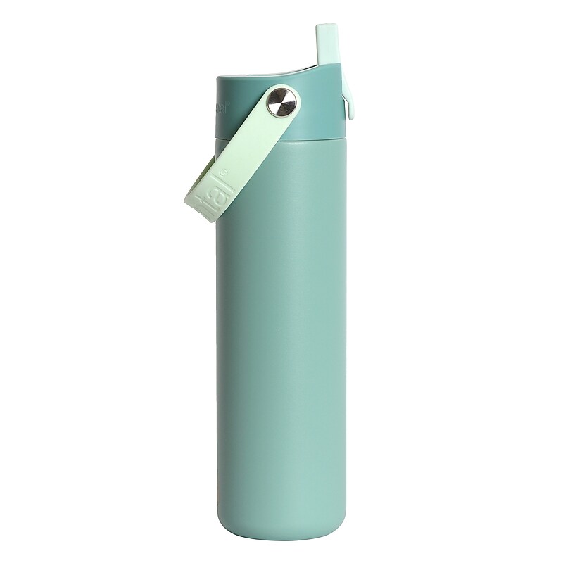 Elemental Core Stainless Steel Double Wall Insulated Water Bottle, 24 oz., Sage (EMLEBC24SG18) image 1