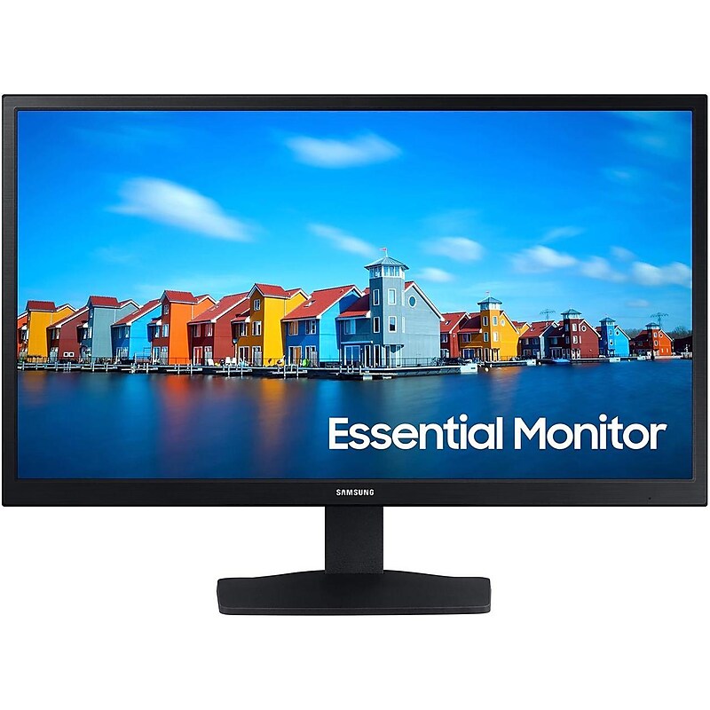 Samsung S33A Series Essential 22" 60Hz Monitor, Black (S22A338NHN) image 1