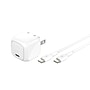 Belkin BoostCharge USB-C to USB-C Wall Charger, 30W, 3.3 ft, White (WCA008dq1MWH-B6)~#|#~FE6EC2DC-BCDF-4CB0-A6DFC24608AEA736_sc7