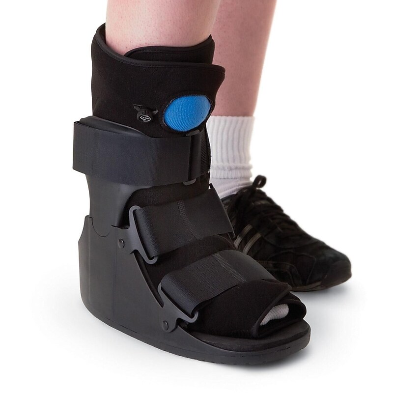 Medline Deluxe Pneumatic Ankle Walkers, Small (ORT28620S) image 1