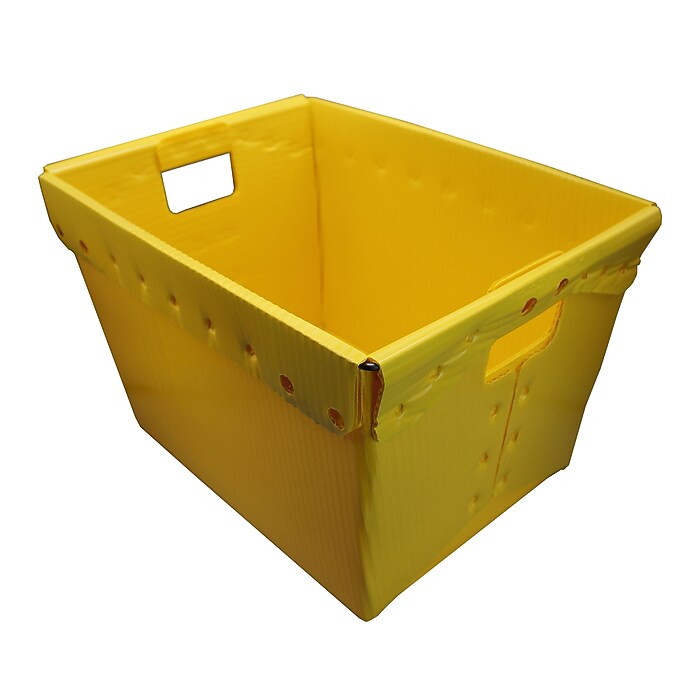 Flipside 44 Qt. Storage Totes, Assorted Colors, 4/Pack