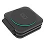 Raycon The Magic Pad Pro 3-in-1 Magnetic Wireless Charging Station, Black (RAPWIR300-23E-BLA)~#|#~FE74E470-6EBD-4186-9E511F7D3F0C23B4_sc7