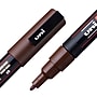 POSCA PC-3M Water Based Paint Marker, Fine Bullet Tip, Dark Brown, 3/Pack (UBCPC3MDARKBROWN-3)~#|#~FE751F85-6CBD-455B-BA7084E69E943928_sc7