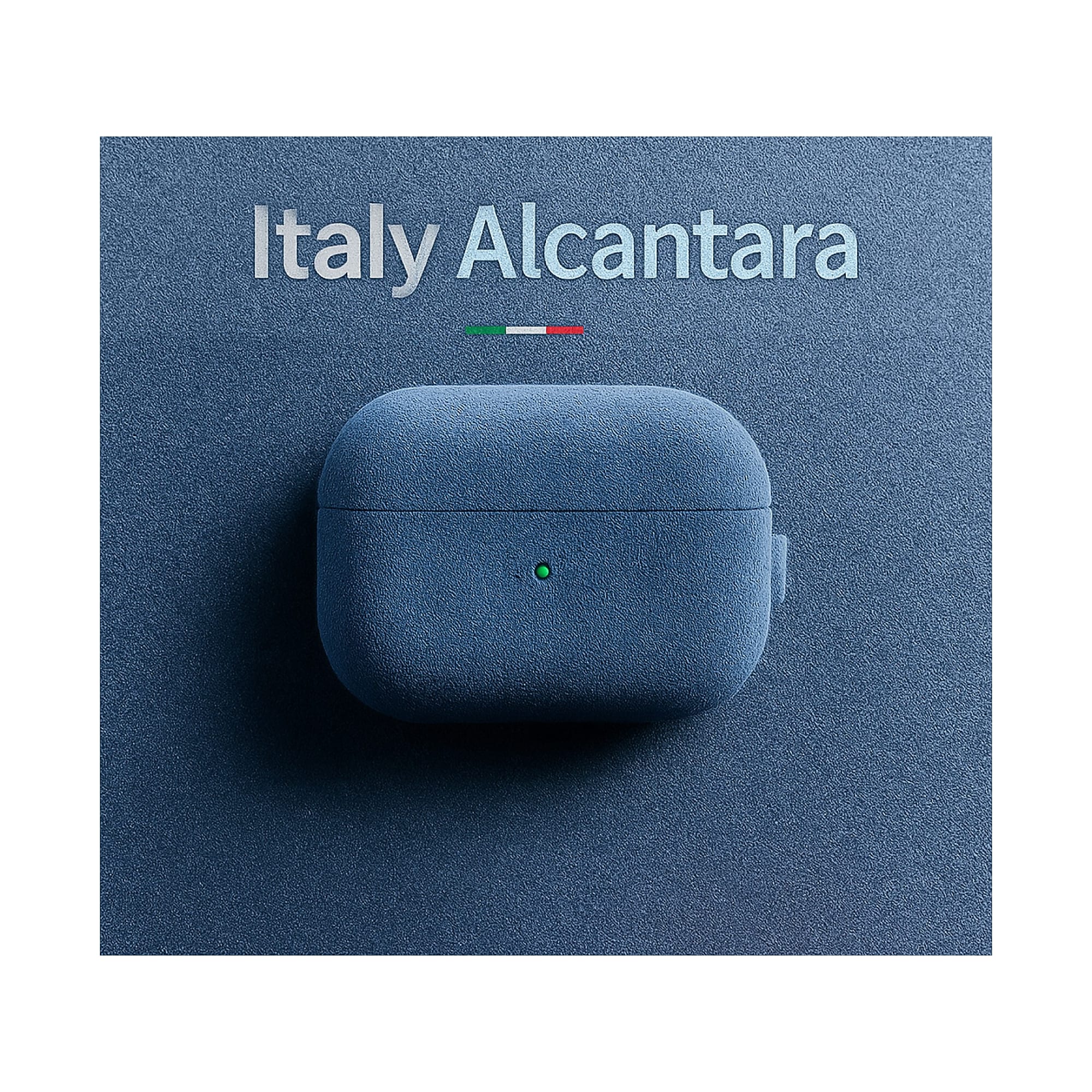 SaharaCase Indy Series Italian Suede Leather Case for Airpods Pro 3 (2025), Night Sky Blue (HP00236) Sansujyuku sansujyuku.com