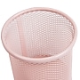 Mind Reader 3-Compartment Metal Pen Holder, Pink (CLIPMESH3-PNK)~#|#~FE77A7F7-BEEF-4A14-B2F068DA30A8B68A_sc7