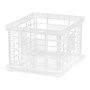 Iris File Storage Durable Plastic Crate, Letter/Legal Size, Clear (270011)~#|#~FE7F3D2F-8C3A-409F-8F40F91471D27DF3_sc7