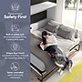 Bestar Pur 85W Queen Horizontal Murphy Bed for Modern Living, White (26186-000017)~#|#~FE80D7A8-CE6A-4D1A-A40DDA8F1AD68840_sc7